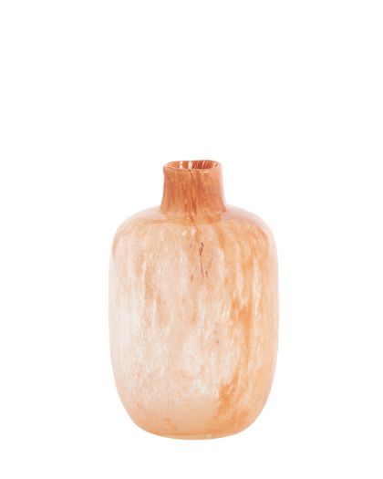 Vase Ø12X18,5Cm Dakar Verre Caramel