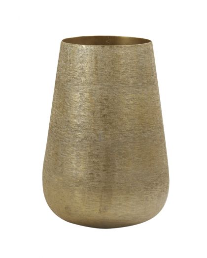 Vase Déco Ø18X26Cm Givron Or