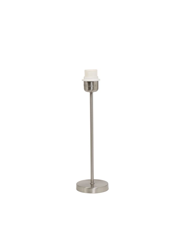 Pied De Lampe Ø10X38Cm Houston Nickel Satin