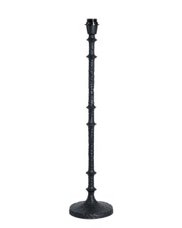 Pied De Lampe Ø15X75Cm Sinhalese Noir Mat