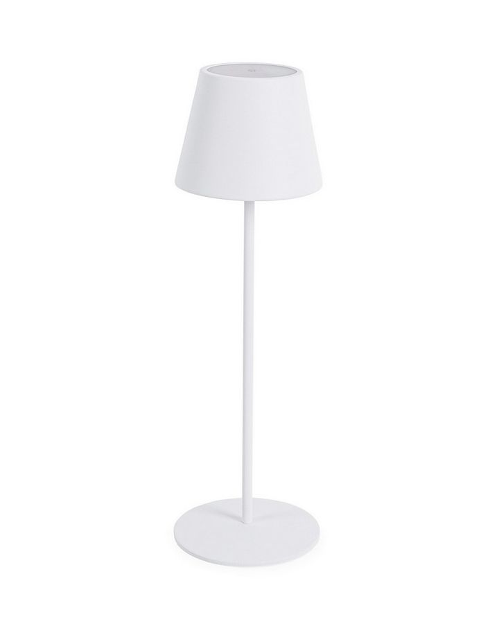 Lampe De Table Etna Blanc LedH38 Ø12X38H