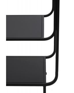 Console 141X37X81,5Cm Winston Noir Mat