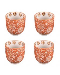 Coffret 4 Gobelets D7Cm Aliya