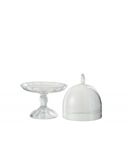 Cloche Classique Verre Tra Taille L (16X16X24.5Cm)