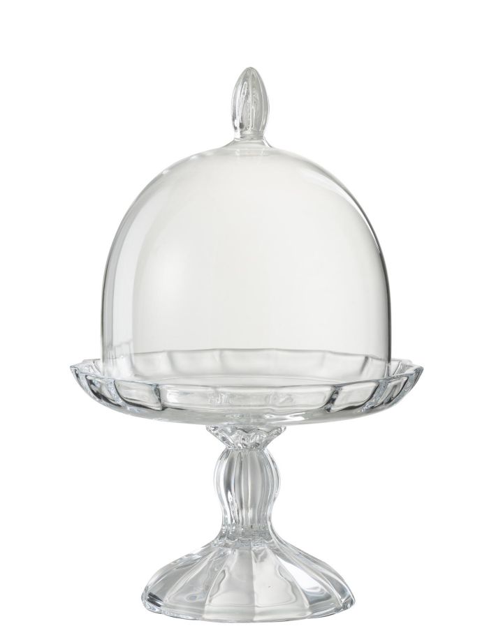 Cloche Classique Verre Tra Taille L (16X16X24.5Cm)