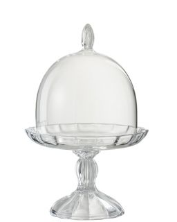 Cloche Classique Verre Tra Taille L (16X16X24.5Cm)
