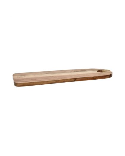 Ontario Planche À Découper Bois D'Acacia Rotin L 45 X W 15,5 X H 1,5Cm Naturel
