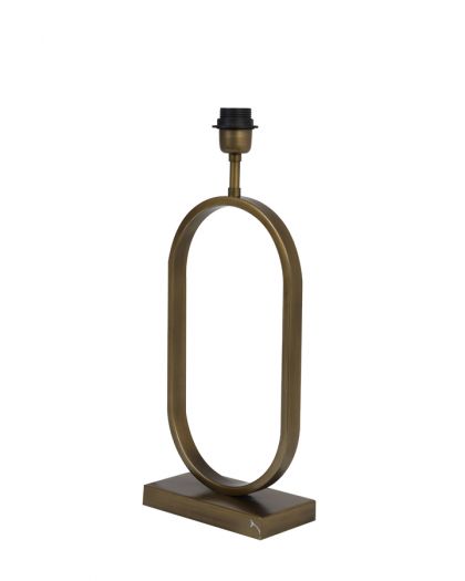 Pied De Lampe 20X10X45 Cm Jamiri Bronze Antique