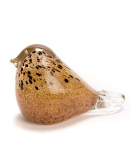 Oiseau Mouchete Doré et Noir Sulfure