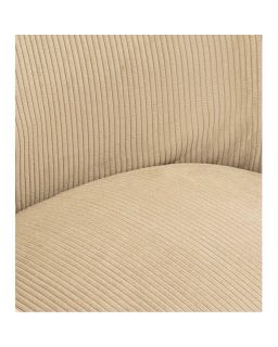 Fauteuil Wayne Velours Côtelé Weimar 70x66xH77cm