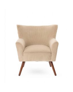 Fauteuil Wayne Velours Côtelé Weimar 70x66xH77cm