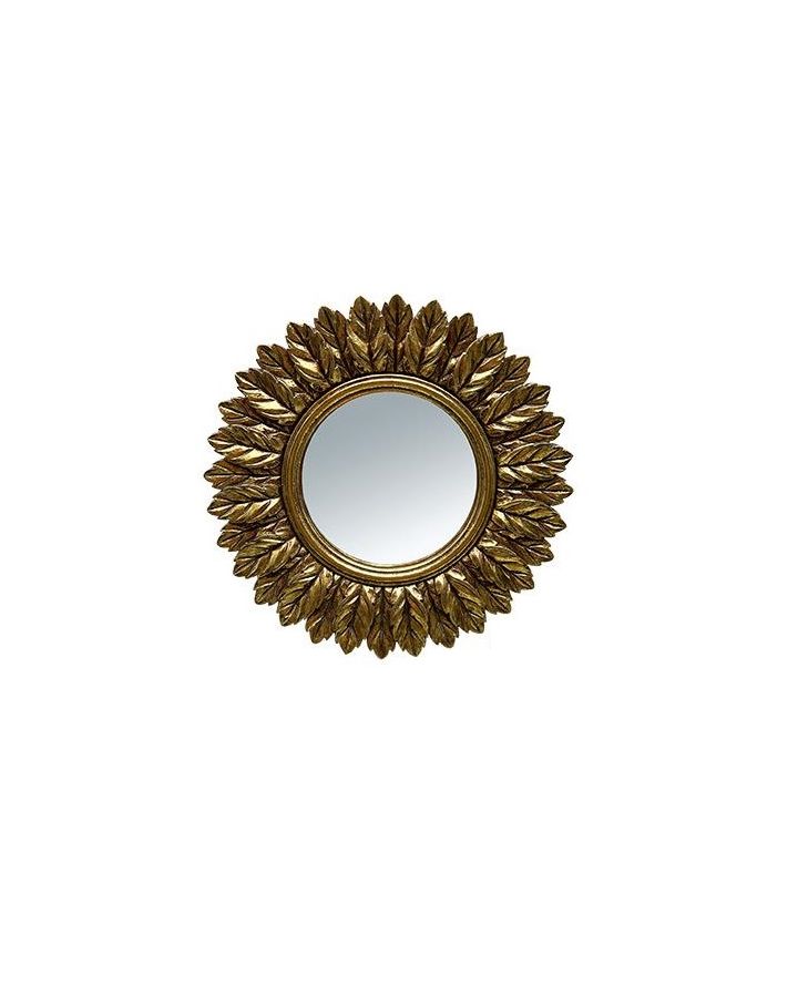 Miroir Plumes Ø16Cm Gr718Ttt