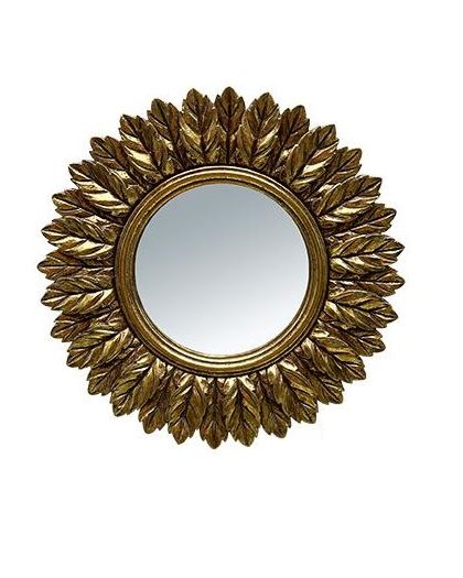 Miroir Plumes Ø16Cm Gr718Ttt