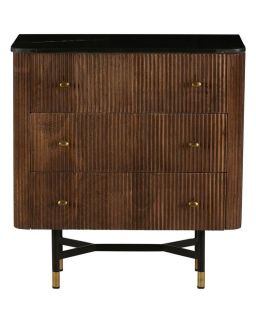 Commode 3 Tiroirs Germain 75.5 X 40 X H82 Cm