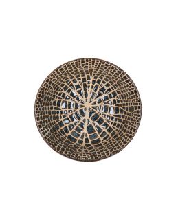  Lotus Bol À Soupe Porcelaine Ø 15 X H 7 Cm Bronze