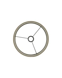 Abat-Jour Cylindre 30-30-21Cm Novita Ivoire