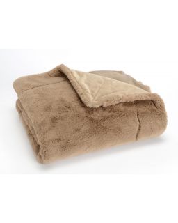 Plaid Luxe Taupe 130X170Cm 100% Polyester H170 X L130 X P1Cm