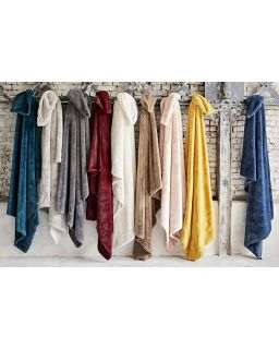 Plaid Luxe Taupe 130X170Cm 100% Polyester H170 X L130 X P1Cm