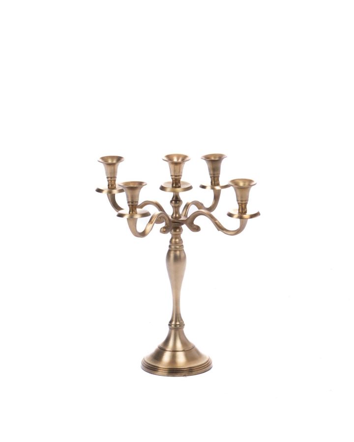 Chandelier Or Taille SH38 X L33 X P33Cm