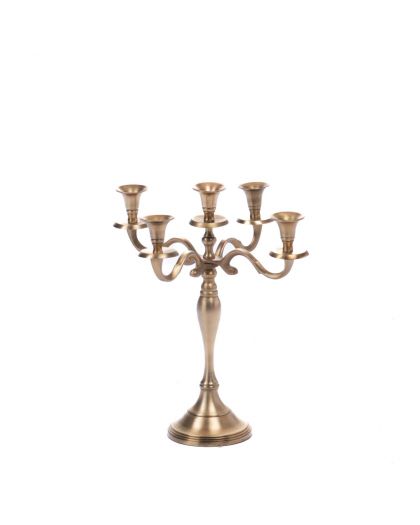 Chandelier Or Taille SH38 X L33 X P33Cm