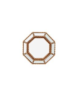 Miroir Venitien Hexagonal 16Cm