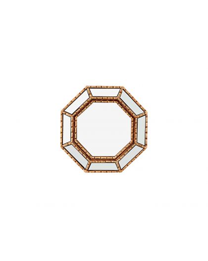 Miroir Venitien Hexagonal 16Cm