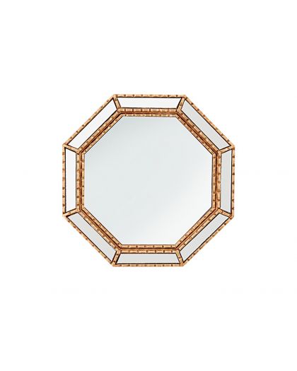 Miroir Venitien Hexagonal 24Cm