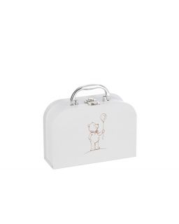 Valise Naissance Ourson Blanc