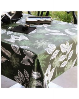 Nappe Plastifie Jungle Bronze 250X150Cm