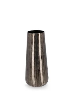 Vase Chisel Évasé Anthracite H34 Ø14X34Hcm