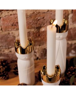 Bougeoir Porcelaine. Melchior