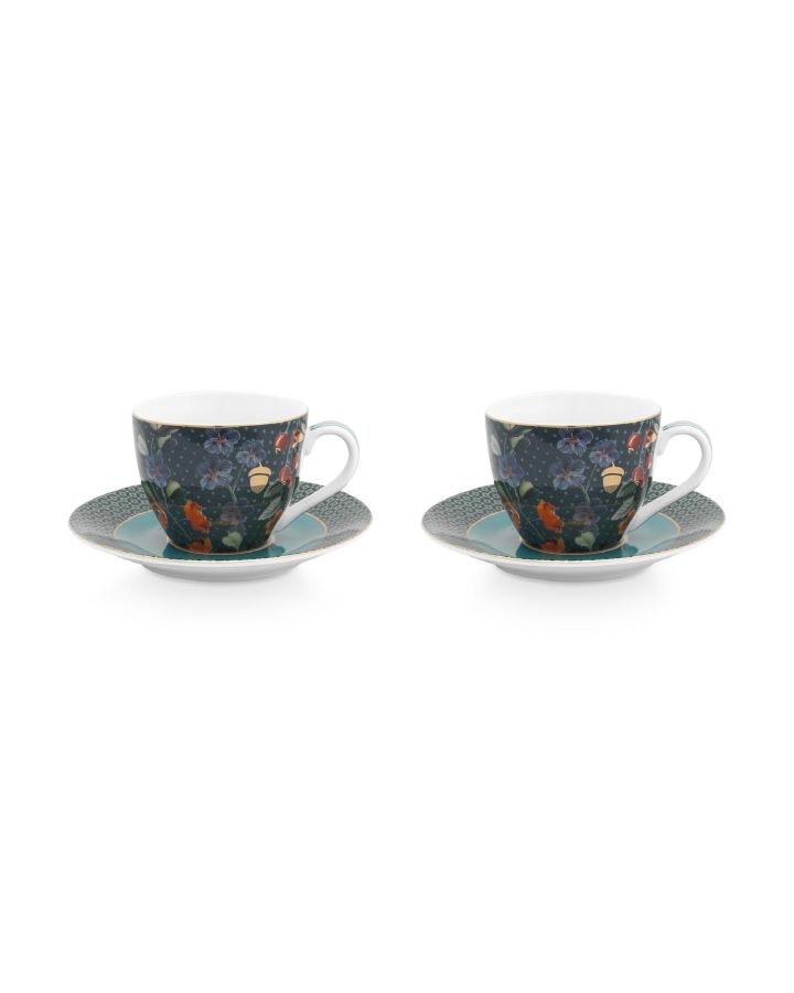 Coffret De 2 Paires Tasse À Café Winter Wonderland - 120Ml