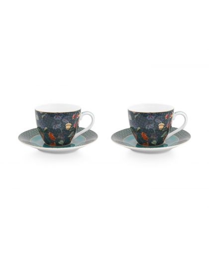 Coffret De 2 Paires Tasse À Café Winter Wonderland - 120Ml