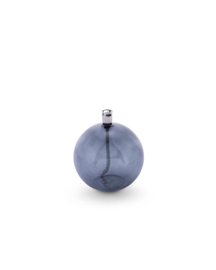 Oil Lamp Round Taille M Smoked Gray