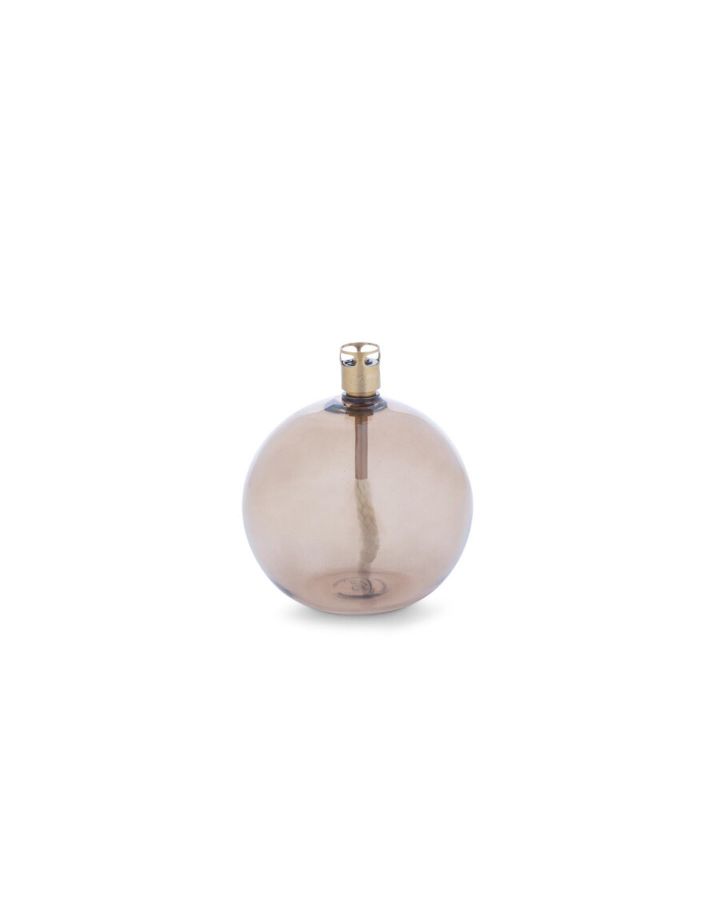 Oil Lamp Round Taille S Champagne Beige