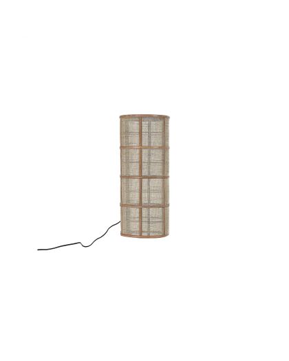  Khong Lampadaire Bambou / Lin Ø25 X H 60Cm Naturel