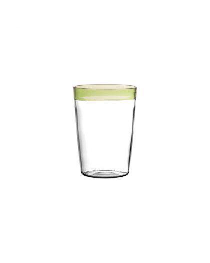  Tarifa Verre À Eau Verre Borosilicaté Ø8 X H 9Cm Vert