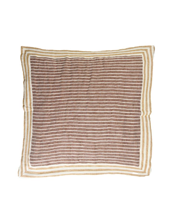  Saint-Tropez Coussin Lin / Coton L 50 X W 50Cm Rouille