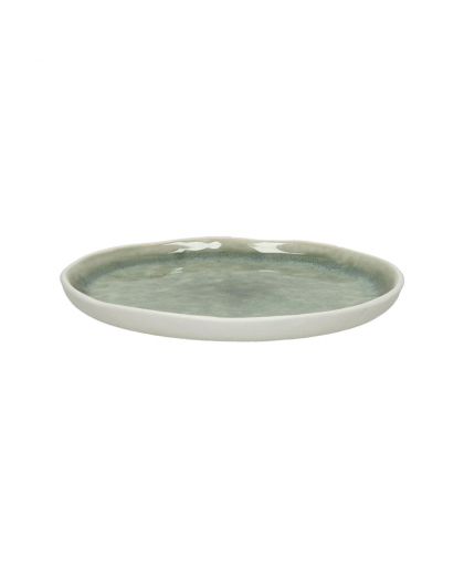  Spiró Assiette Apéritif Porcelaine Ø12Cm X H 1Cm Céladon