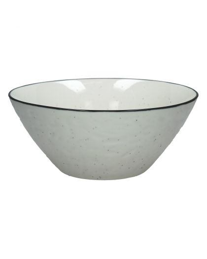  Basil Bol À Pâtes Porcelaine Ø23 X H 9,7Cm Blanc