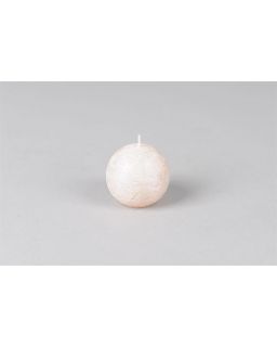 Luz Your Senses Rustic Metal - Bougie Boule - Pearl - Ø6Cm