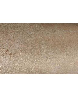 Luz Your Senses Rustic Metal - Bougie Cilindrique - Antique Gold - Ø6Xh8Cm