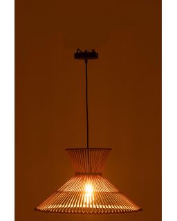 Suspension Luminaire A Couche Bamboo Naturel Small (53x53x147cm)
