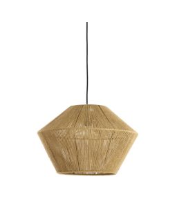 Suspension Ø50X33,5 Cm Fugia Jute Vert Clair