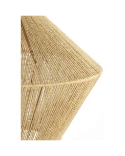 Suspension Ø50X33,5 Cm Fugia Jute Vert Clair