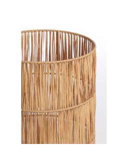 Abat-Jour Cylindre 40-40-50 Cm Lanzano Raphia Naturel