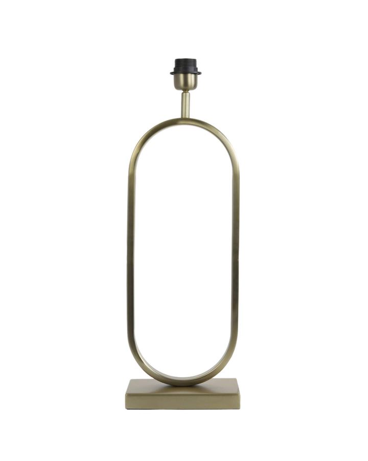 Pied De Lampe 20X13X55 Cm Jamiri Or Clair