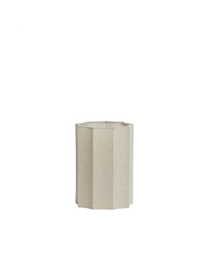 Abat-Jour Cylindre 18X18X25 Cm Disli Naturel