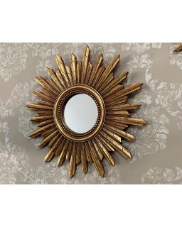 Miroirs Soleil Dore Ø30Cm
