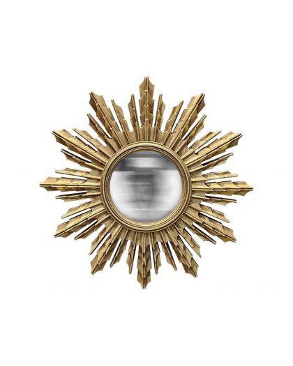 Miroir Convexe Dore Helios Ø31,3Cm